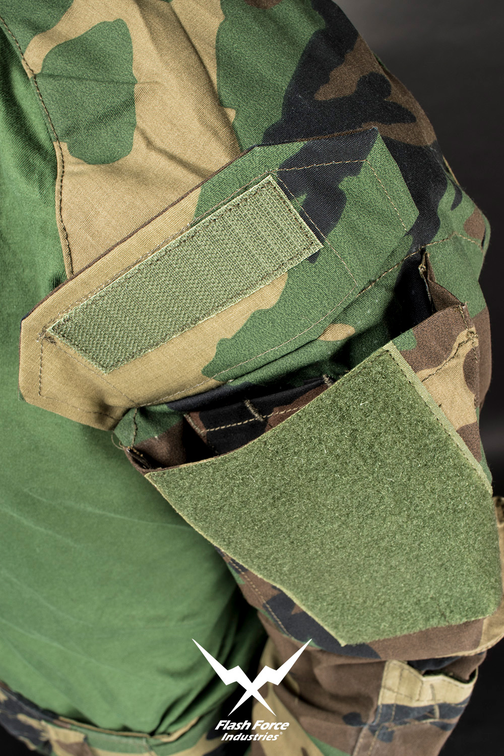 FFI Woodland Camo DF Combat Set EX. 2017 ( w/ Pads Set ) ( 65P/35C M81) FFI Woodland Camo DF Combat Set EX. 2017 ( w/ Pads Set ) ( 65P/35C M81)