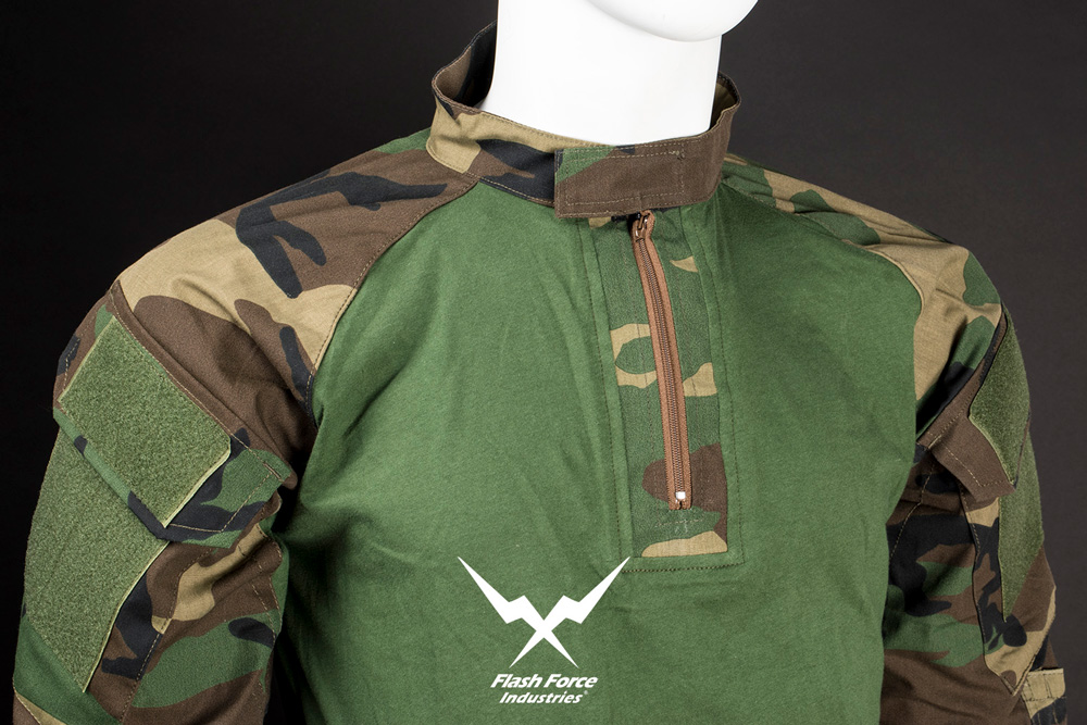 FFI Woodland Camo DF Combat Set EX. 2017 ( w/ Pads Set ) ( 65P/35C M81) FFI Woodland Camo DF Combat Set EX. 2017 ( w/ Pads Set ) ( 65P/35C M81)