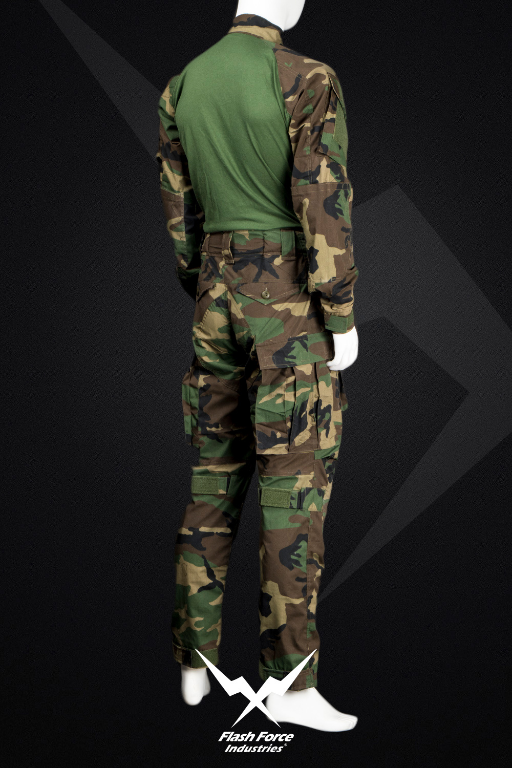 FFI Woodland Camo DF Combat Set EX. 2017 ( w/ Pads Set ) ( 65P/35C M81) FFI Woodland Camo DF Combat Set EX. 2017 ( w/ Pads Set ) ( 65P/35C M81)