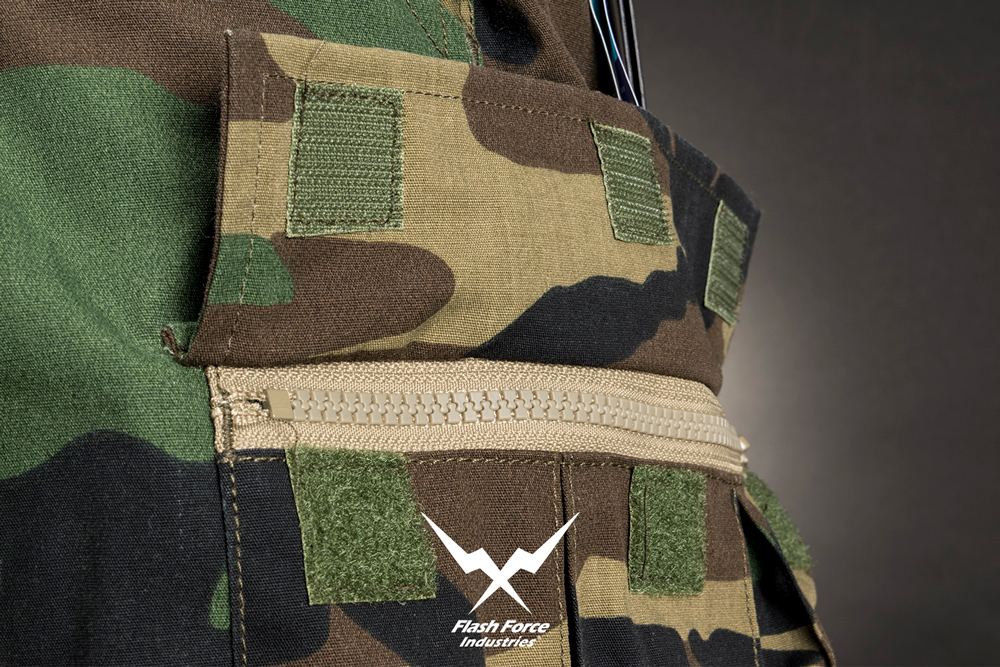 FFI Woodland Camo DF Combat Set EX. 2017 ( w/ Pads Set ) ( 65P/35C M81) FFI Woodland Camo DF Combat Set EX. 2017 ( w/ Pads Set ) ( 65P/35C M81)