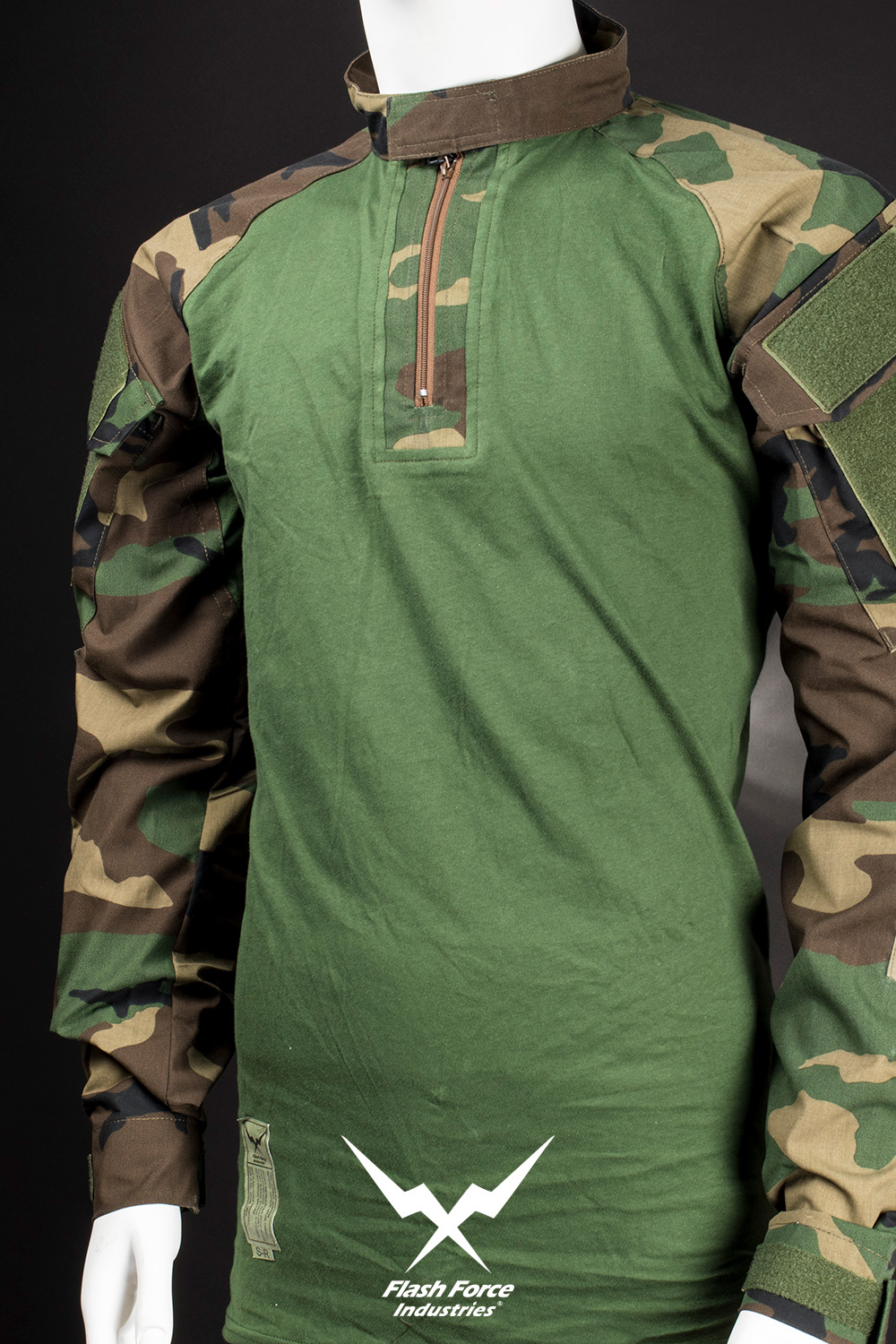 FFI Woodland Camo DF Combat Set EX. 2017 ( w/ Pads Set ) ( 65P/35C M81) FFI Woodland Camo DF Combat Set EX. 2017 ( w/ Pads Set ) ( 65P/35C M81)