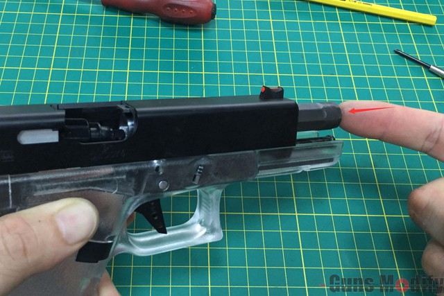 Guns Modify Outer Barrel Stabilizer for GBB Pistol