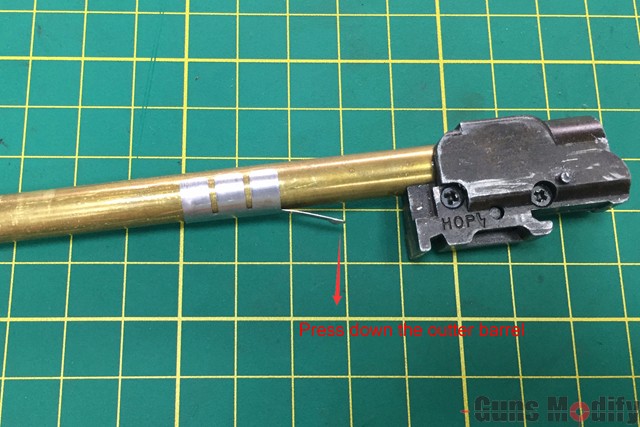 Guns Modify Outer Barrel Stabilizer for GBB Pistol