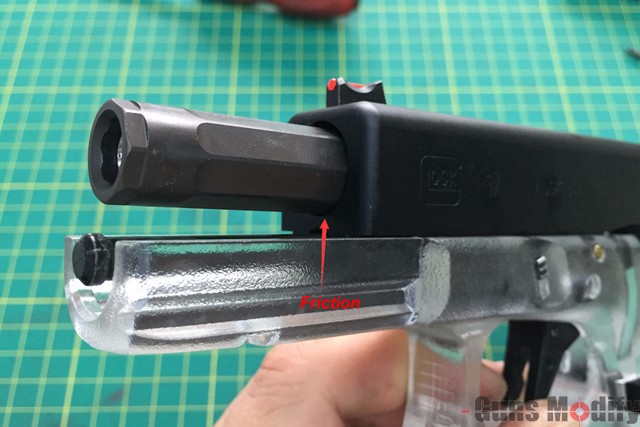 Guns Modify Outer Barrel Stabilizer for GBB Pistol