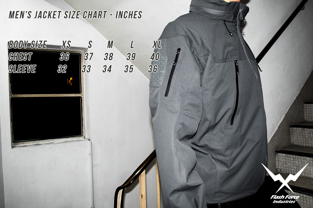 FFI XENODERMUS Hardshell Jacket ( XEN Jacket ) ( Grey ) FFI XENODERMUS Hardshell Jacket ( XEN Jacket ) ( Grey )