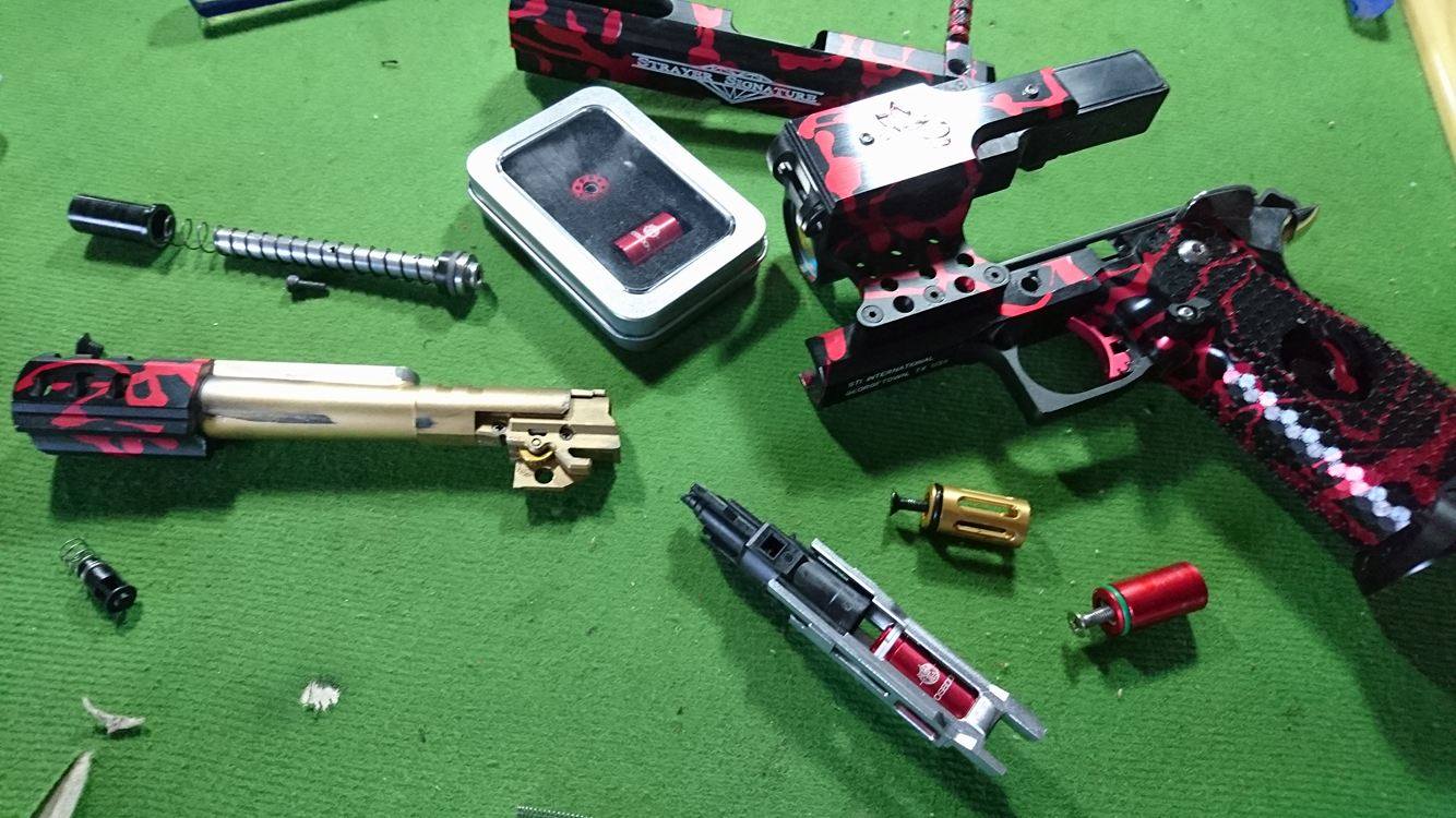 Poseidon Ice Breaker Race Gun Kit for AA/CP Hi-Capa 5.1 / 4.3