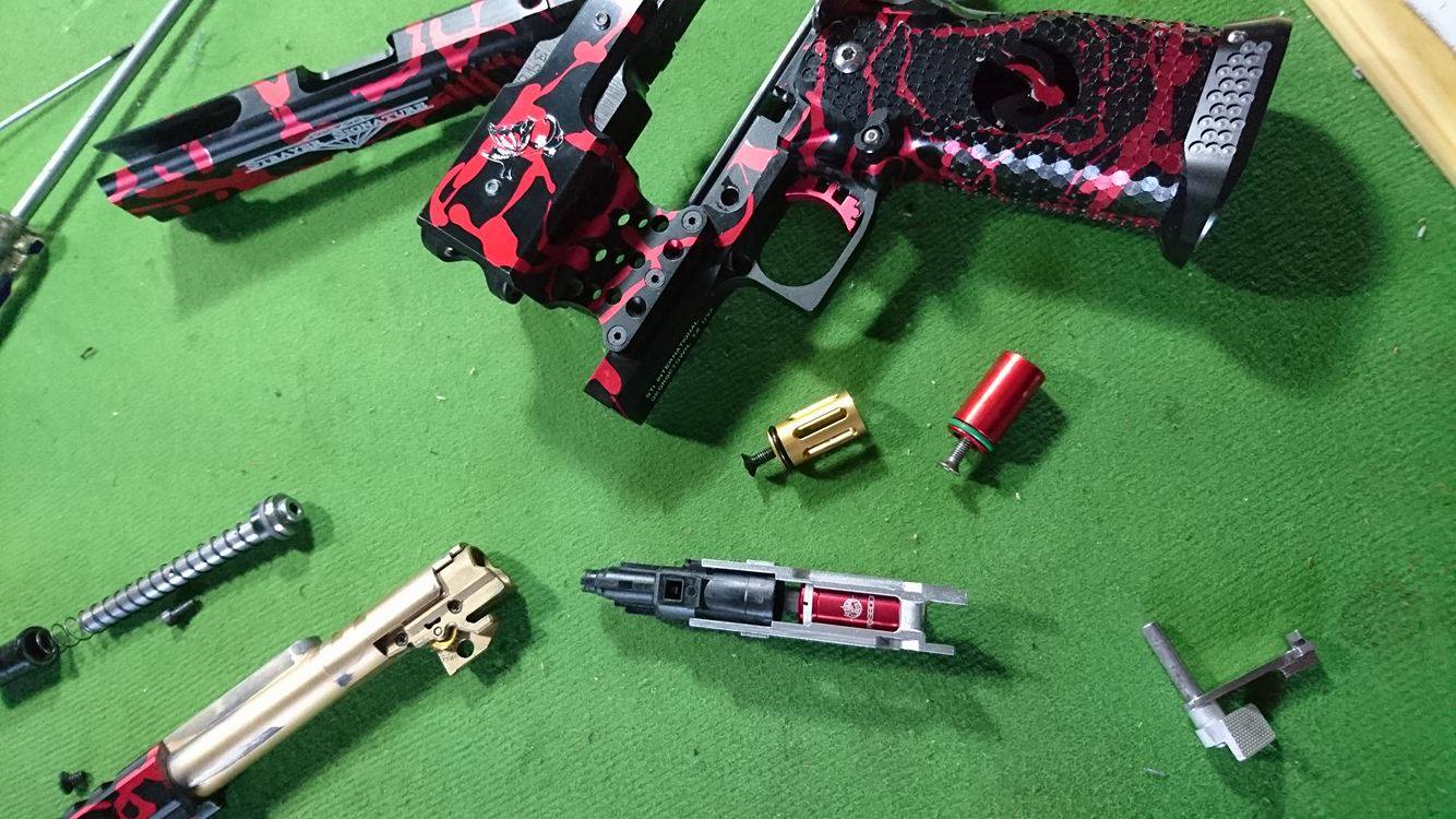 Poseidon Ice Breaker Race Gun Kit for AA/CP Hi-Capa 5.1 / 4.3